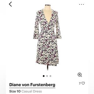 Diane Von Furstenberg vintage wrap dress